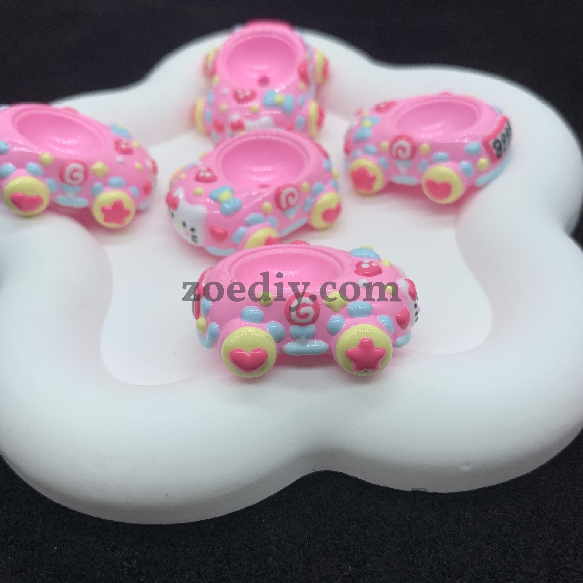 FS0371- HK Car Handpainted Beads Fit For Beadable Pens