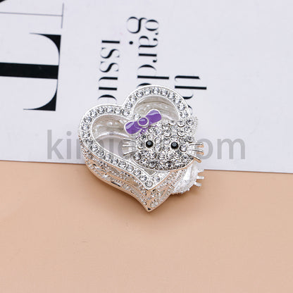 FS4164-HK Heart Alloy Beads Fit For Beadable Pens
