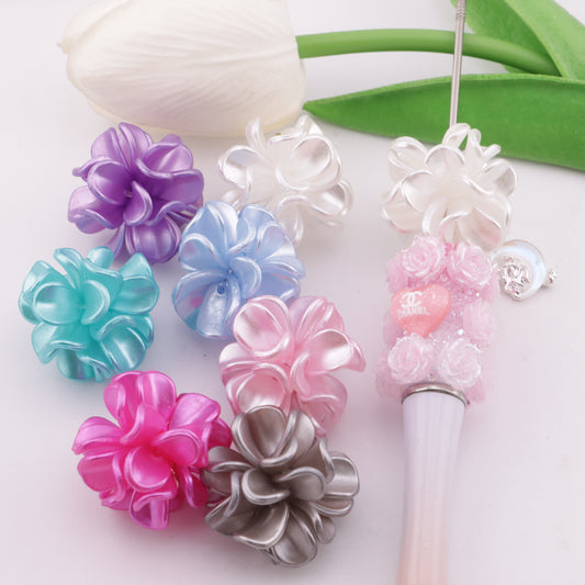 FS1013- 28Mm Flower Ball Pendant Flower Ball Fit Pens