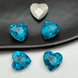 [KM5401]- 12mm Love Heart Crystal Diamonds, Pointed Bottom