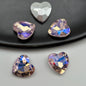 [KM5401]- 12mm Love Heart Crystal Diamonds, Pointed Bottom