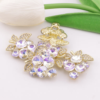 FS5968- 29*33Mm Grape Alloy Charms