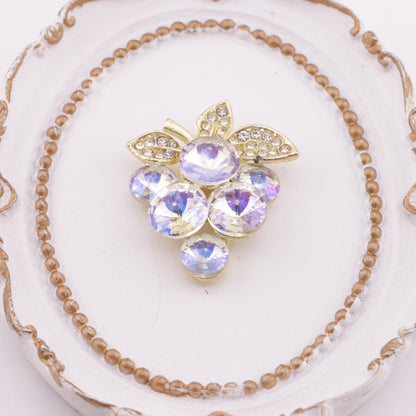 FS5968- 29*33Mm Grape Alloy Charms