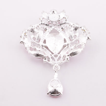 FS5989- Approximately 5.8×9 Cm Waterdrop Horse-Eye Alloy Patch
