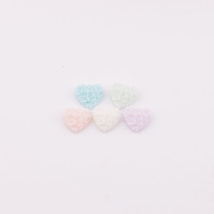 FS5995- 7.5mm Sugar Heart Charms