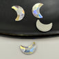 [KM5420]- 5mm*8mm Moon Crystal Diamonds Nail Art Charms