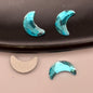 [KM5420]- 5mm*8mm Moon Crystal Diamonds Nail Art Charms