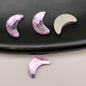[KM5420]- 5mm*8mm Moon Crystal Diamonds Nail Art Charms