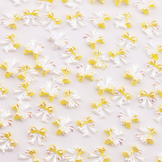 FS6005- 9mm Uv Bows Charms Small Bow Patches