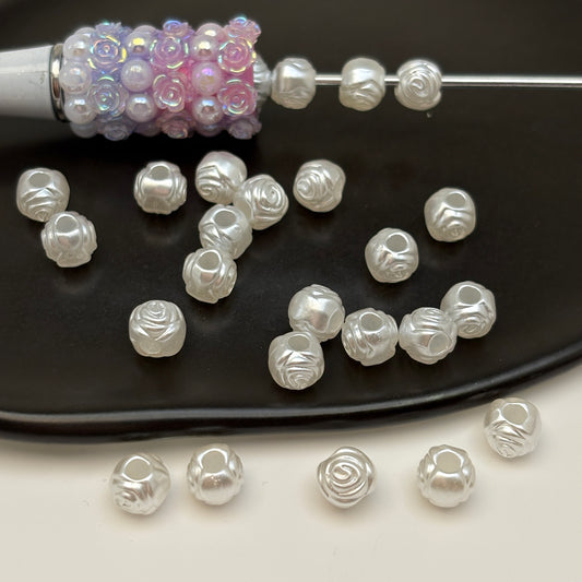 FS5424- 7mm Rose Pearl Beads Fit For Pen
