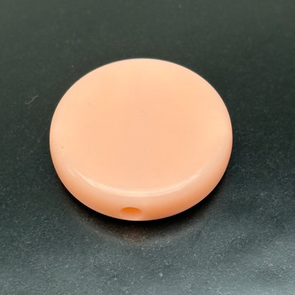 FS5454- 20mm Round Plate Based Beads, Round Plate Bottom Beads, Thickness 5mm, Fit Pen