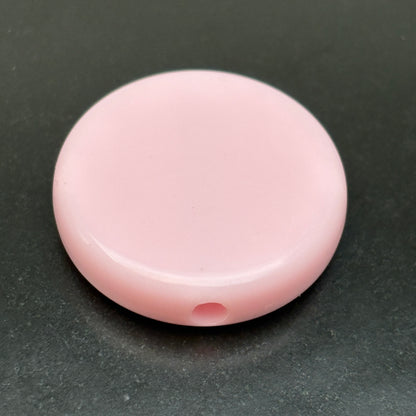 FS5454- 20mm Round Plate Based Beads, Round Plate Bottom Beads, Thickness 5mm, Fit Pen
