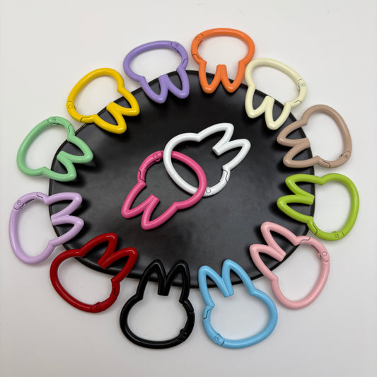 FS5455- 45*37mm Labubu Keychain Ring LBB Keyring