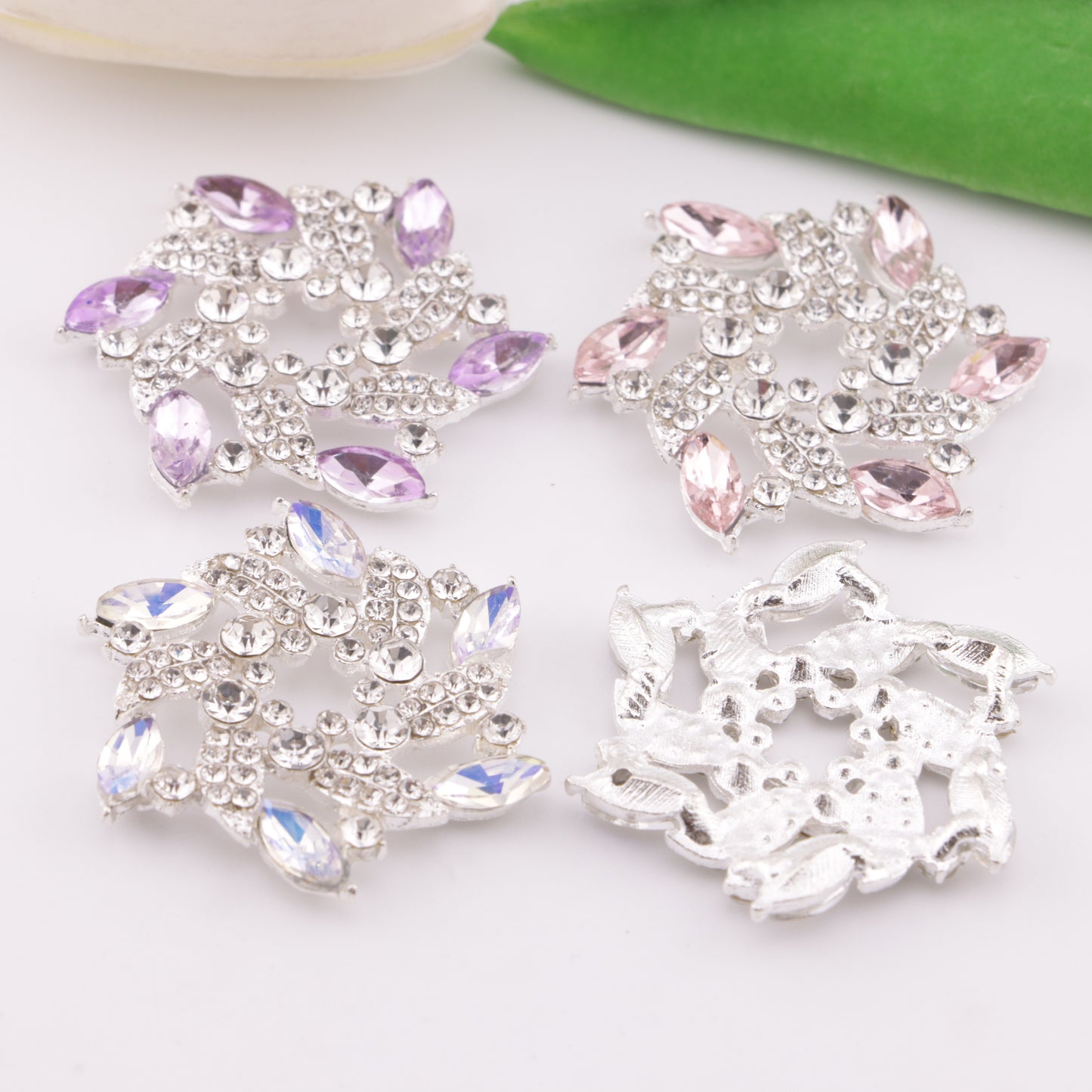 FS4863- Windmill Flowers, Alloy Charms Alloy Patches