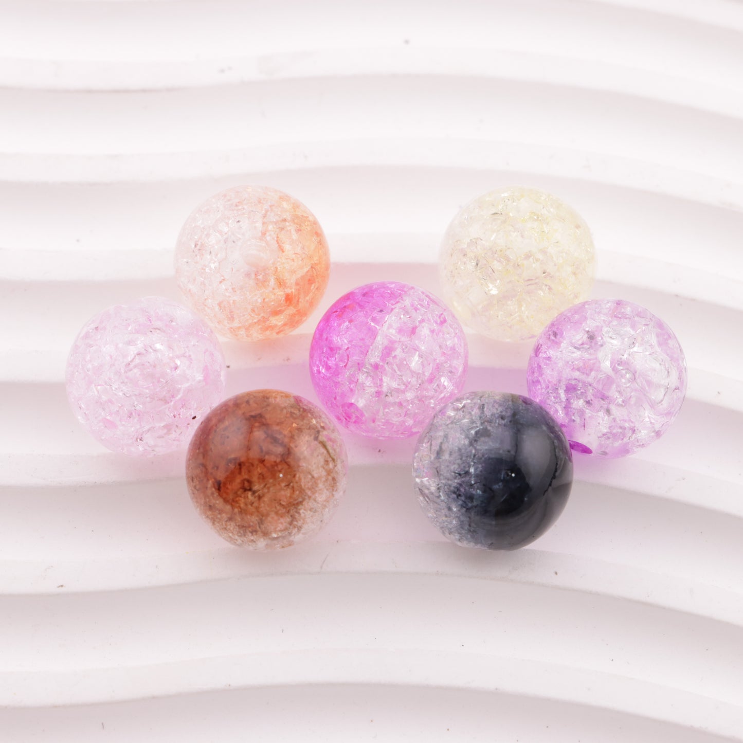 FS5792- 16mm Ice-Cracked Beads Fit For Pen