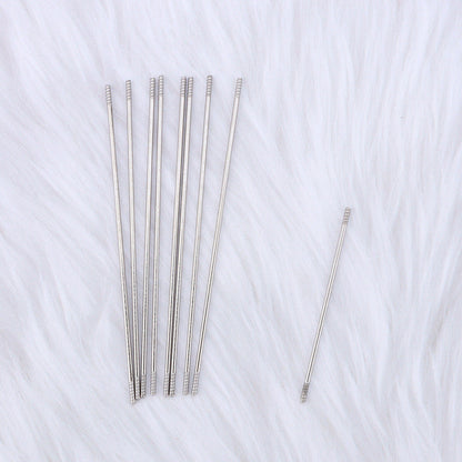 FS2006- 10 Pieces 117MM Stainless steel Long Extension Rod For Beadable Pens