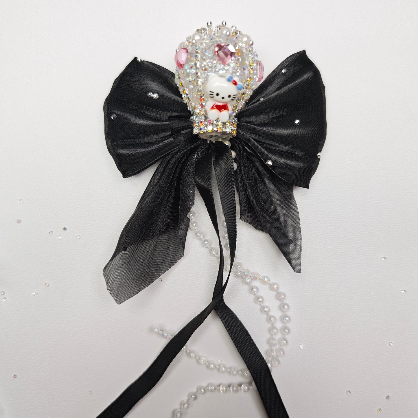 [KM6878]- 30mm HK 왕관 위에 앉은 열기구 장식 설탕 구슬