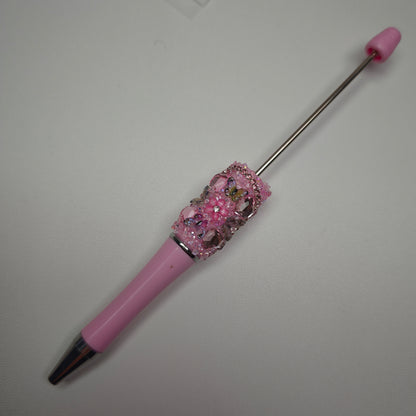 [KM6880]-  Butterfly Love Flower Fancy Beadable Pens