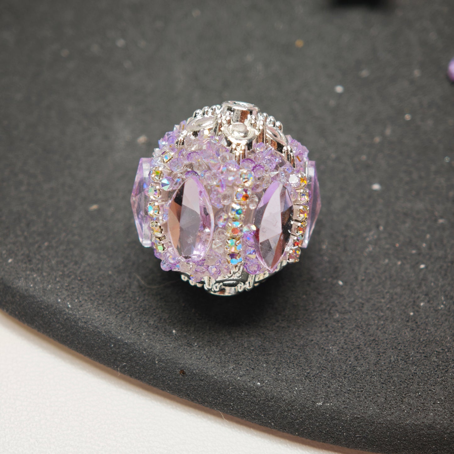 [KM6907]- 21mm Horse Eyes Crystal Diamonds Fancy Beads, Fit Pens