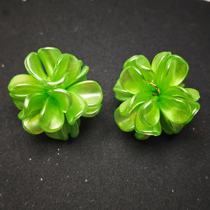 [KM1013]- 28mm 24-Petal Flower Ball Pendant, Flower Ball Beads, Fit Pens