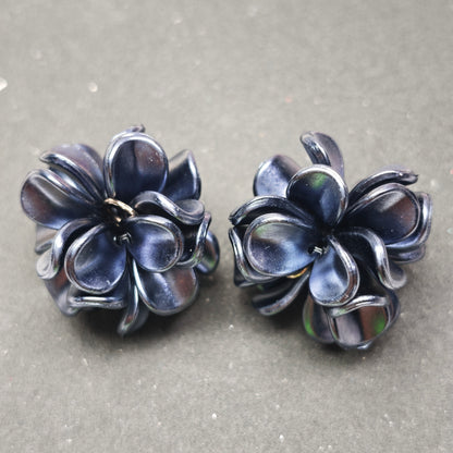 [KM1013]- 28mm 24-Petal Flower Ball Pendant, Flower Ball Beads, Fit Pens