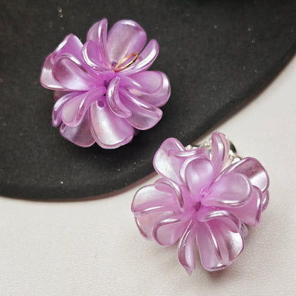 [KM1013]- 28mm 24-Petal Flower Ball Pendant, Flower Ball Beads, Fit Pens