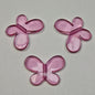 [KM0383]- 22mm*30mm Clear Middle Size Butterfly Based Beads