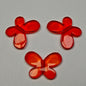[KM0383]- 22mm*30mm Clear Middle Size Butterfly Based Beads