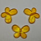 [KM0383]- 22mm*30mm Clear Middle Size Butterfly Based Beads