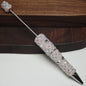[KM6933]- 15cm Love Heart Rhinestone Full Diamonds Heavy Beaded Pens Beadable Pen