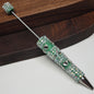 [KM6933]- 15cm Love Heart Rhinestone Full Diamonds Heavy Beaded Pens Beadable Pen