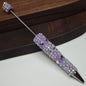 [KM6933]- 15cm Love Heart Rhinestone Full Diamonds Heavy Beaded Pens Beadable Pen