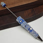[KM6933]- 15cm Love Heart Rhinestone Full Diamonds Heavy Beaded Pens Beadable Pen