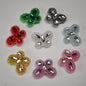 [KM6934]- 32mm*24mm Butterfly Crystal Diamonds Fancy Sugar Beads