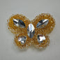 [KM6934]- 32mm*24mm Butterfly Crystal Diamonds Fancy Sugar Beads