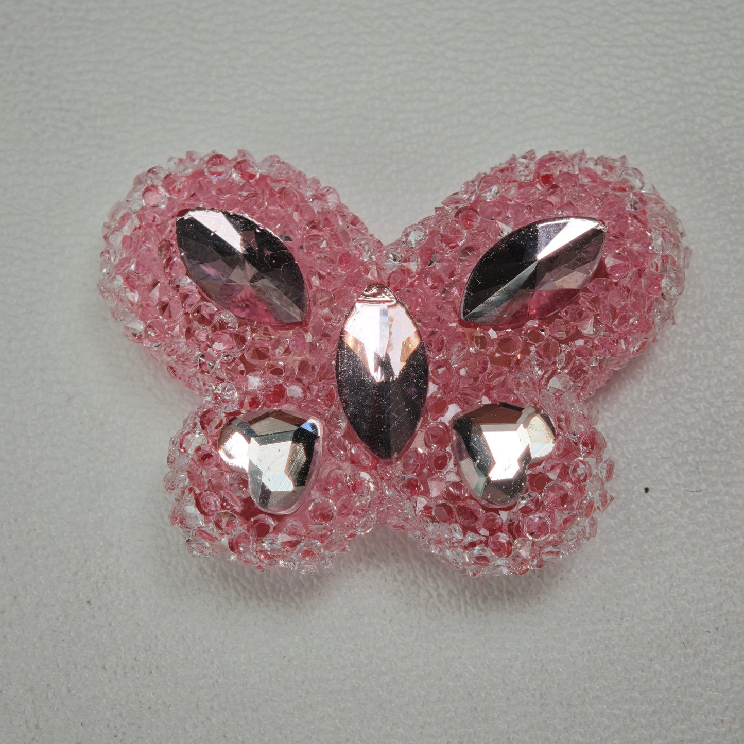 [KM6934]- 32mm*24mm Butterfly Crystal Diamonds Fancy Sugar Beads