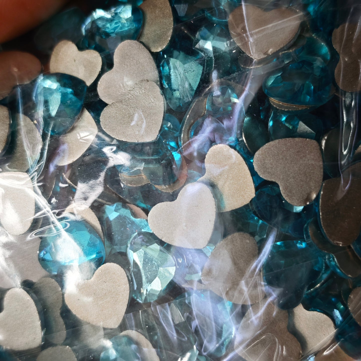 [KM6935]- 8.5mm*10mm Flat Bottom, Love Heart Shaped Crystal Diamonds, Glass Rhinestone Charms