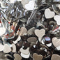 [KM6935]- 8.5mm*10mm Flat Bottom, Love Heart Shaped Crystal Diamonds, Glass Rhinestone Charms