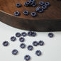 [KM6943]- 6mm Acrylic Pearl Spacers Rings, Fit Beadable Pens