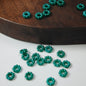 [KM6943]- 6mm Acrylic Pearl Spacers Rings, Fit Beadable Pens