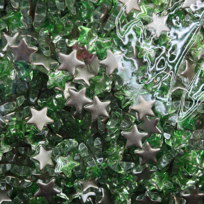 [KM6962]- 7.5mm Five-Pointed Star Crystal Diamonds, Flatback Rhinestone Nail Charms