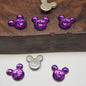 [KM6949]- 9mm*10mm M Mickey Head Crystal Diamonds Nail Art Charms