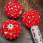 [KM6904]- 34mm Big Rose Flower Ball Fancy Beads, Fit Pens