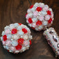 [KM6904]- 34mm Big Rose Flower Ball Fancy Beads, Fit Pens