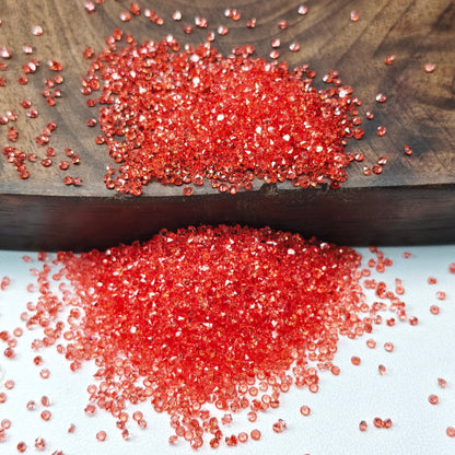 [KM6972]- 1.5mm, SS4, Mini Clear Color Resin Sugar Diamonds, Pointed Bottom Rhinestone, For DIY Fancy Beads and Beadable Pens