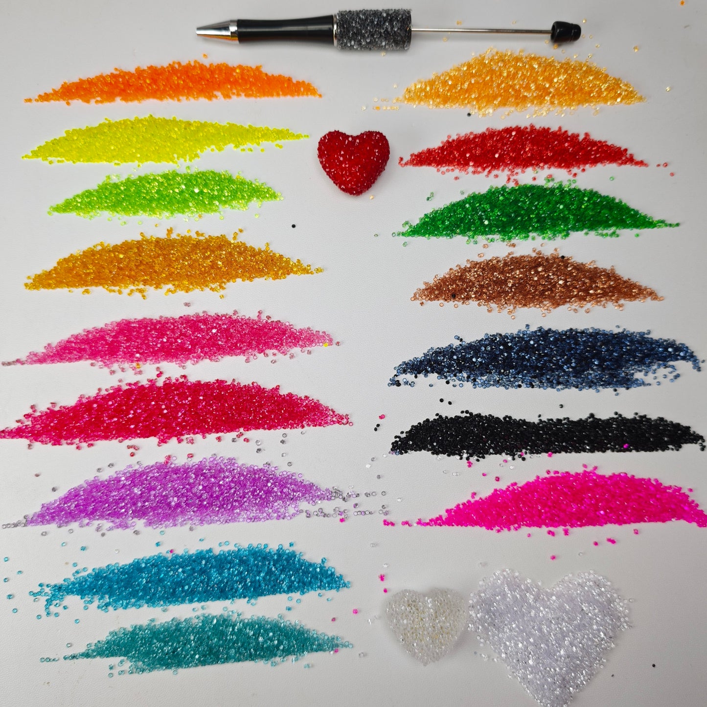 [KM6972]- 1.5mm, SS4, Mini Clear Color Resin Sugar Diamonds, Pointed Bottom Rhinestone, For DIY Fancy Beads and Beadable Pens