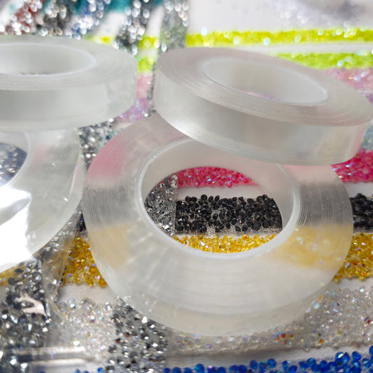 [KM6974]- Width:1.2cm, 5 Meters/Roll, 12mm Clear Nano Double Sided Tapes