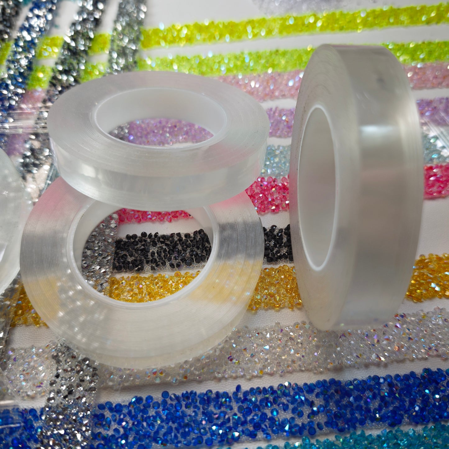 [KM6974]- Width:1.2cm, 5 Meters/Roll, 12mm Clear Nano Double Sided Tapes