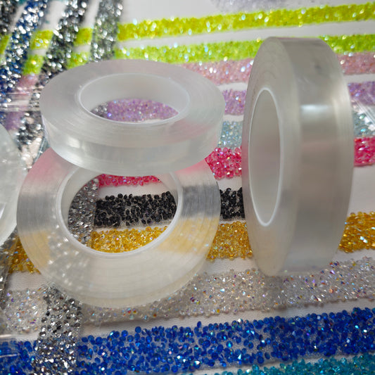 [KM6974]- Width:1.2cm, 5 Meters/Roll, 12mm Clear Nano Double Sided Tapes
