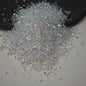 [KM1441]- (1.5mm Size) SS4 AB Color Sugar Crystal Diamonds, Mini Resin Rhinestone For Making Sugar Beads and Sugar Pens